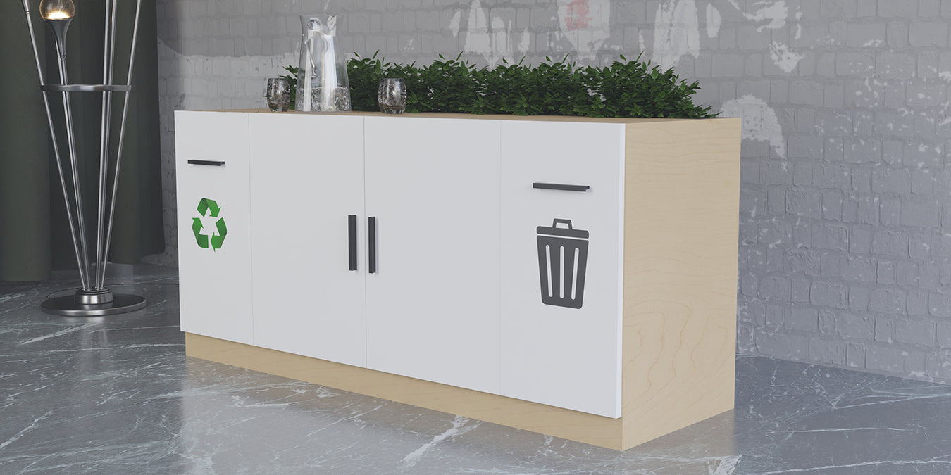 Waste Management Cabinet - Flower Pot 1